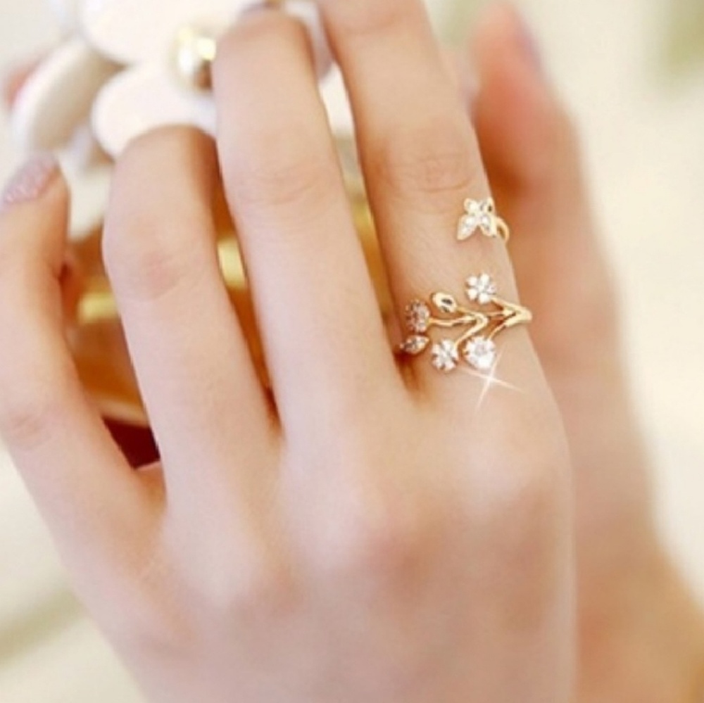 🔥sale 🔥Flower Plated Ring